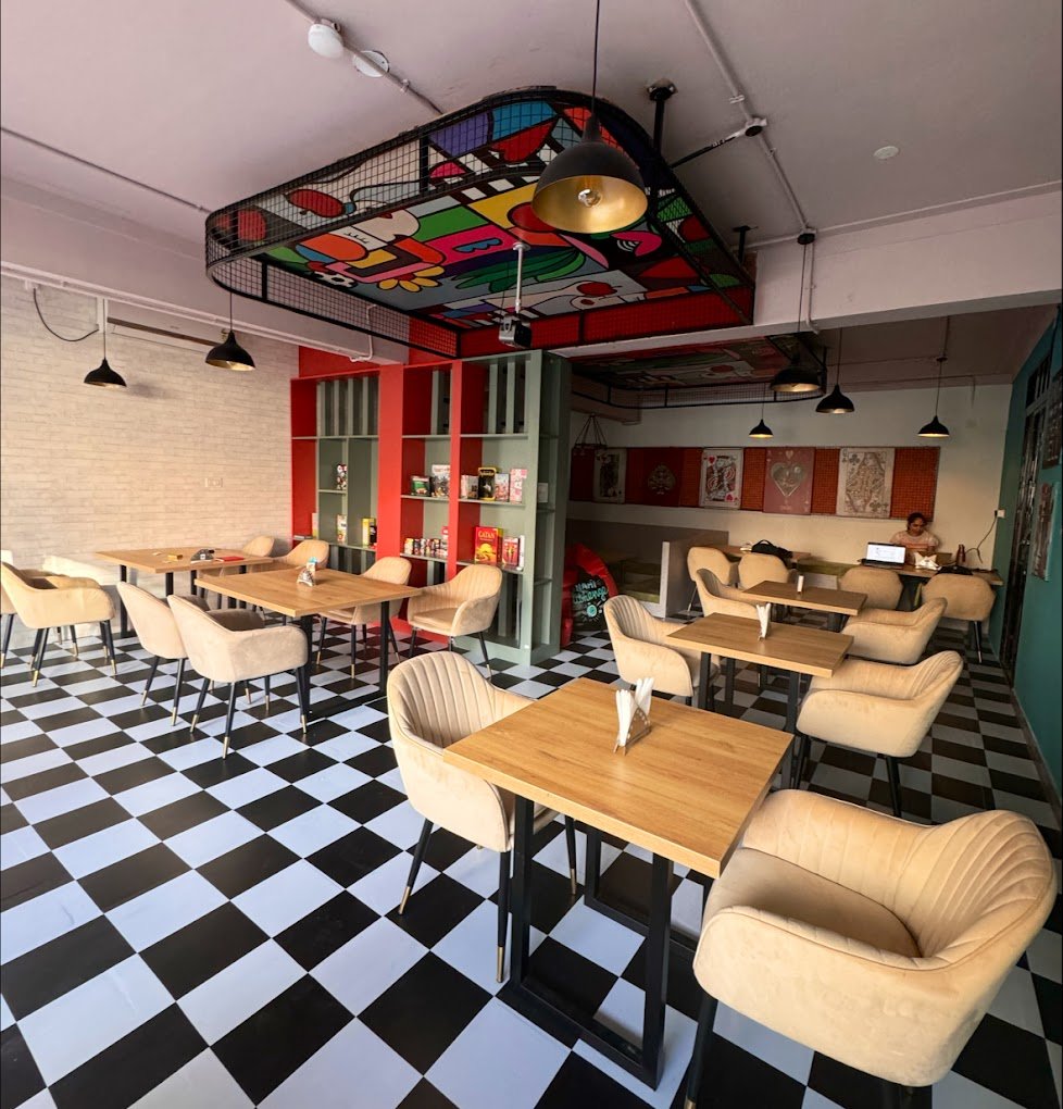 Restaurant Dining Area by D Space Interio